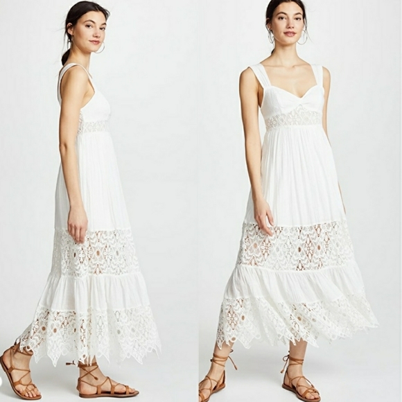 🌼 Free People NWOT "caught your eye" maxi dress - Picture 3 of 15